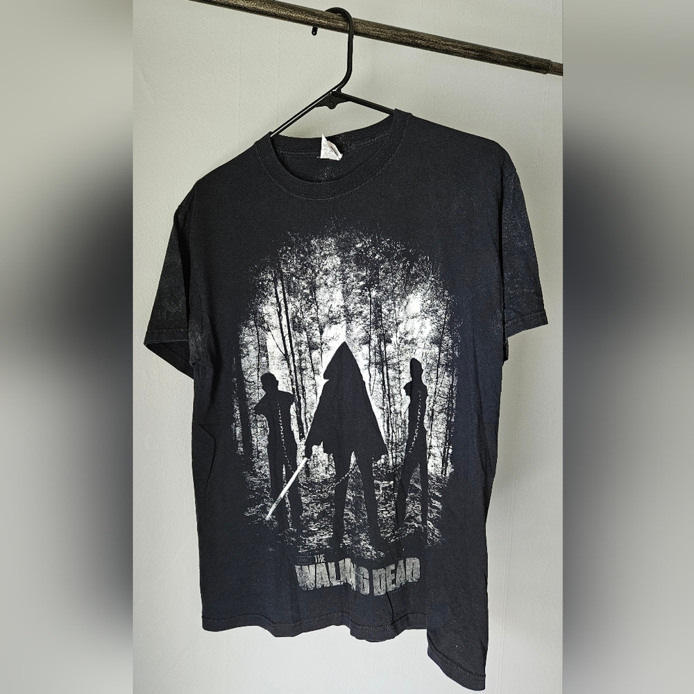 The Walking Dead Michonne Black Graphic Short-Sleeve Tee